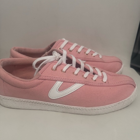Tretorn Nylite Plus Sneaker color:pink  size 9 - Picture 1 of 6
